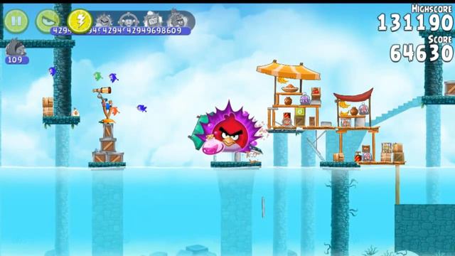 Angry Birds Rio High dive All levels (player00713) смотреть онлайн