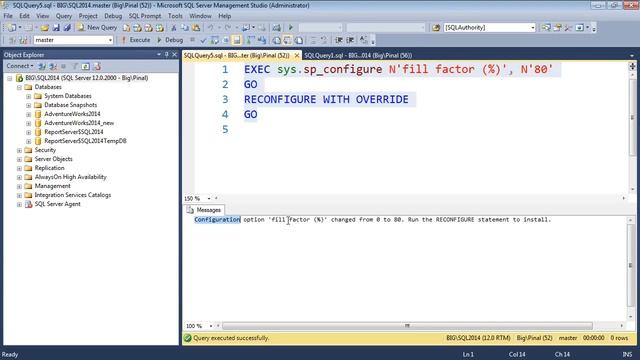 Change Fill Factor - SQL in Sixty Seconds #069 смотреть онлайн