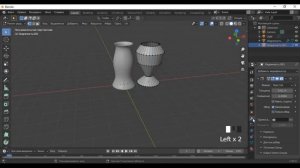 Создание вазы в Blender 2 9
