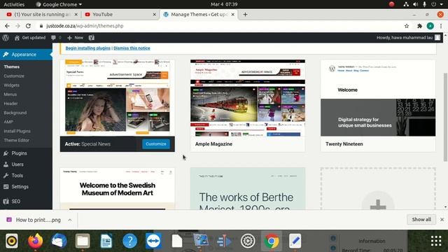 How to remove Design & develop by AmpleThemes WordPress смотреть онлайн