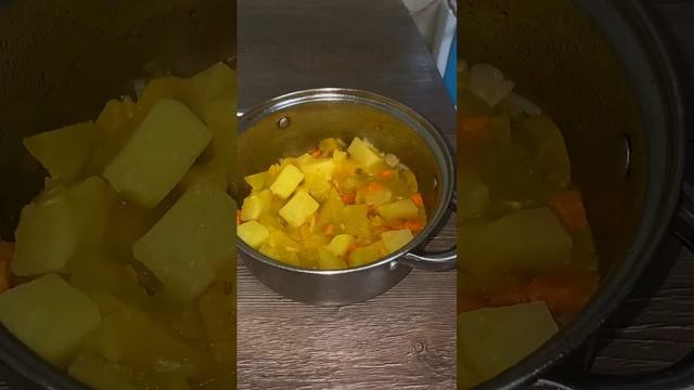 Ароматный,нежный тыквенный крем-суп#тыквенныйсуп#тыкварецепты#shortvideo