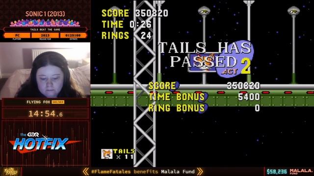 Sonic 1 (2013) by flying fox in 19:49 - Flame Fatales 2021 смотреть онлайн