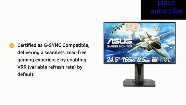 ASUS VG258QR, 24.5" Full HD (1920x1080), Nvidia G-SYNC Compatible Esports Gaming Monitor смотреть онлайн