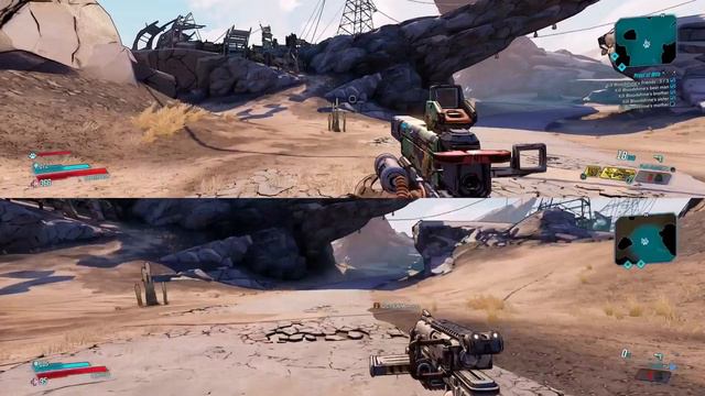 Borderlands 3 Split Screen PS4 Pro Review