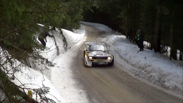 Walter Röhrl Audi S1 Urquattro Crash Lavanttal Rallye 2013 смотреть онлайн
