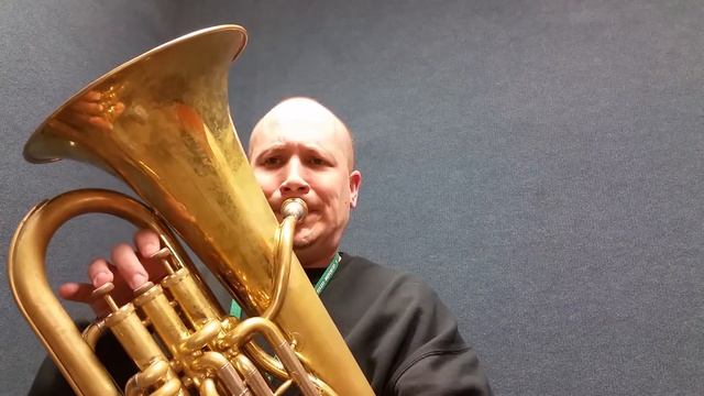 Selected Studies for Baritone/Euphonium by Voxman - Etude #4 in g minor, pg. 5 смотреть онлайн