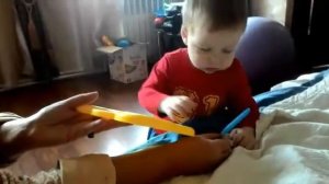Первые слова ребенка/ребенок 11 месяцев/говорит КИТ/первые слова