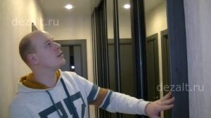 Установка дверей купе в старый встроенный шкаф