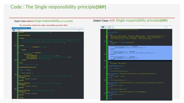 Solid Design Principles in Delphi | Single Responsibility Principle in Delphi(SRP) | SRP in Delphi смотреть онлайн