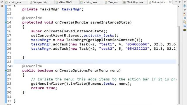 afikim 300613 Sqlite Adapters 01 смотреть онлайн