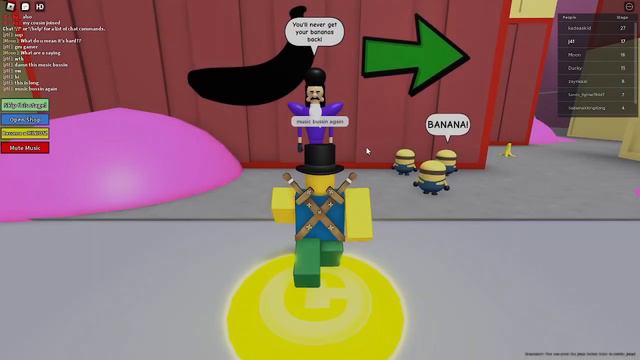 Escape Minions Adventure Obby Roblox смотреть онлайн
