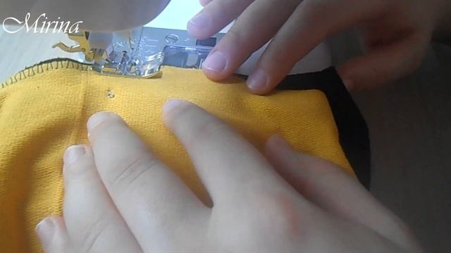 КАК сшить СНУД двухсторонний. БЕЗ ОВЕРЛОКА. смотреть онлайн