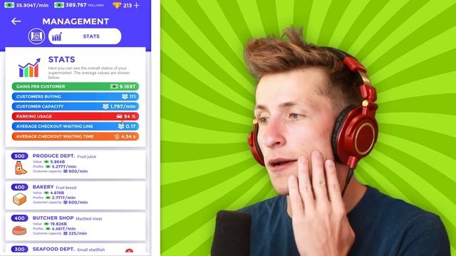 The Most EXPENSIVE Store EVER?! (Idle Supermarket Tycoon) смотреть онлайн