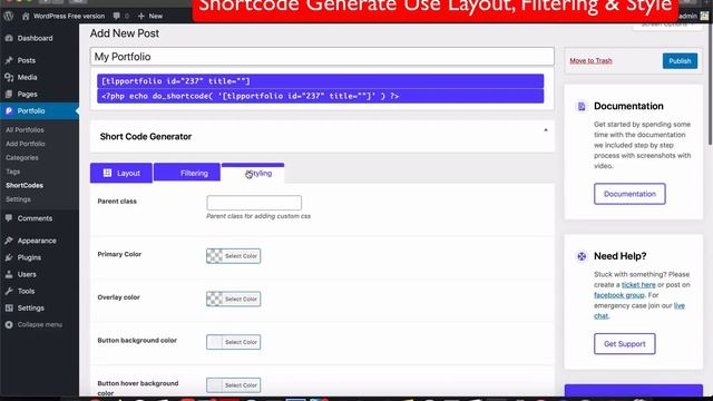 How to use Portfolio Plugin for WordPress смотреть онлайн