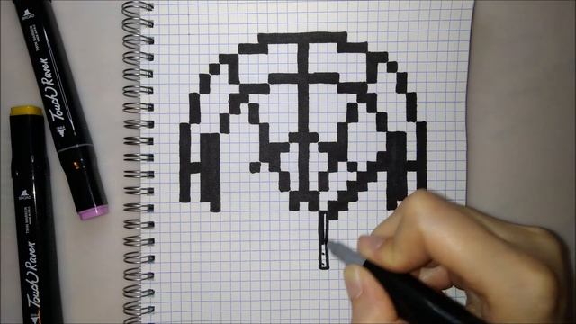 Рисуем по клеточкам ЧЕЛОВЕКА ПАУКА #68 - #pixelart Spider-Man #Marvel смотреть онлайн