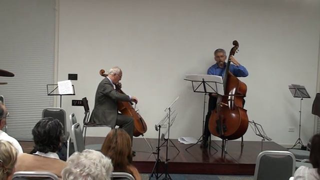 Dueto de Rossini para cello y contrabajo y septeto Beethoven смотреть онлайн
