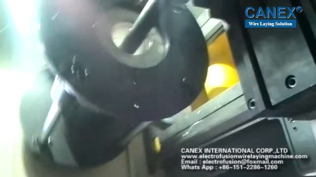 CANEX Electrofusion Elbow Wire Laying Machine Electro Fusion Coupling Machine - Laying Wire