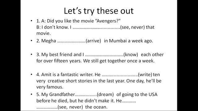 PRESENT PERFECT VS PAST SIMPLE | TENSES | GRAMMAR | ILLUMINATEMINDS.COM | смотреть онлайн