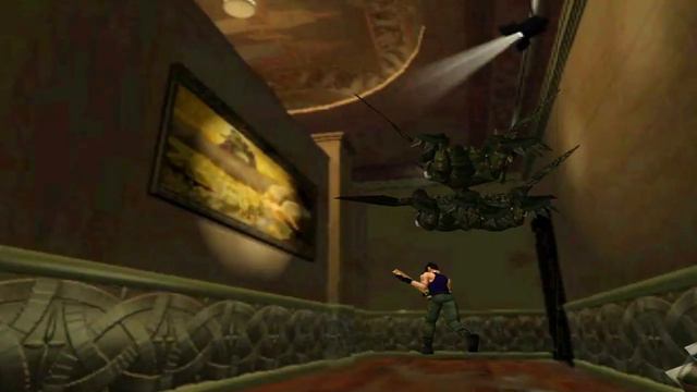 Resident evil 1 Mod (PSX) 🔥"Draco HUNTERS" and Leon Kennedy смотреть онлайн