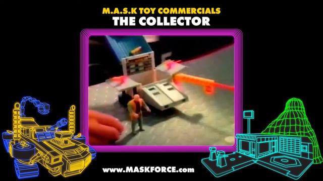 Kenner M.A.S.K Toy Commercial: The Collector смотреть онлайн