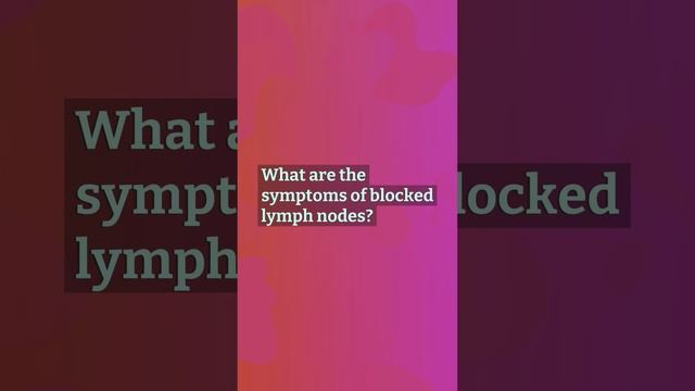 How do you unblock groin lymph nodes? смотреть онлайн