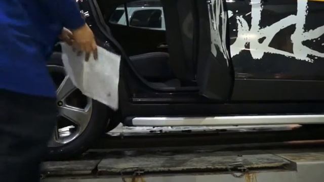 Тест порогов Can Otomotiv на Opel Mokka