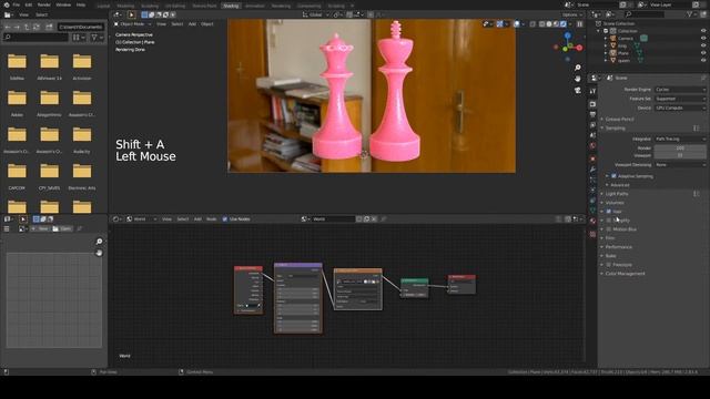 Best way to make white background in Blender смотреть онлайн