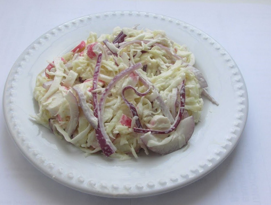 БОМБИЧЕСКИ ВКУСНЫЙ И ПРОСТОЙ САЛАТ ИЗ БЕЛОКОЧАННОЙ КАПУСТЫ И КРАБОВЫХ ПАЛОЧЕК! смотреть онлайн