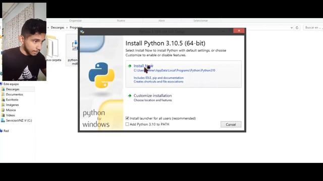 PYTHON!! | DESCARGA E INSTALA FACIL Y RAPIDO!! :3 смотреть онлайн
