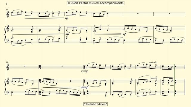 Miklós Kocsár: Saltus Hungaricus for Flute and Piano смотреть онлайн