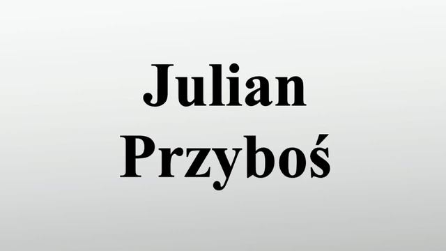 Julian Przyboś смотреть онлайн