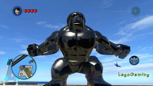 Bruce BanerTransformation Green ,Blue, Red,Black ,Grey Hulk - LEGO Marvel Super Heroes Games смотреть онлайн