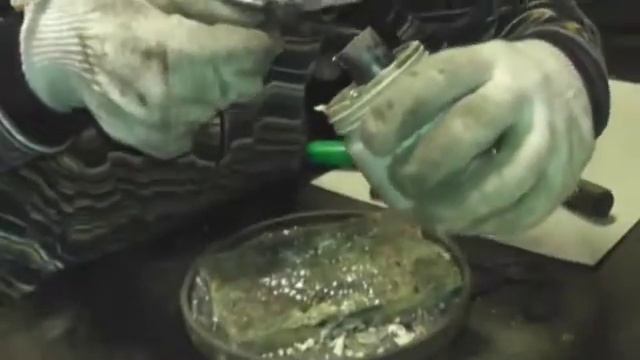 Отливка кольца из золота смотреть онлайн
