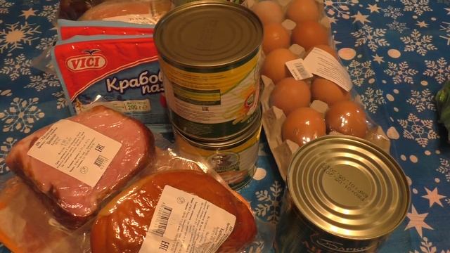 покупки продуктов к дню рождения. меню. смотреть онлайн