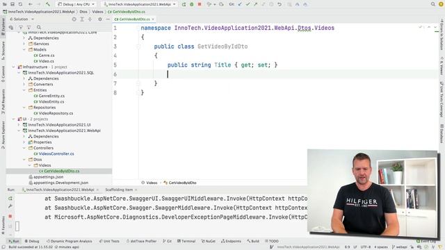 DistributedProgramming2021 | S1P20 | DTOs Data Transfer Objects to limit data смотреть онлайн