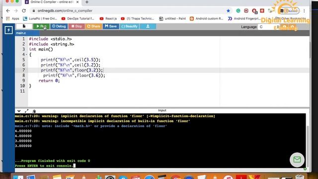 43 C Math Functions | Online Training Download app from below link смотреть онлайн