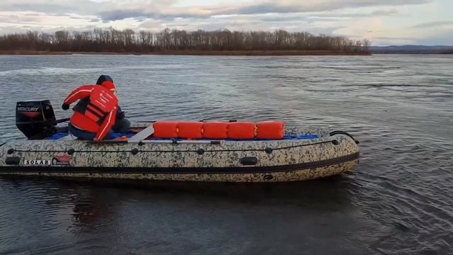 Новая лодка SOLAR 520 Jet, MERCURY 50MH, ВЕЗДЕХОД смотреть онлайн