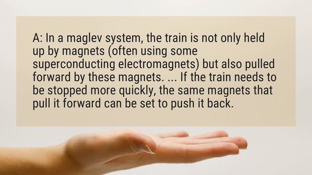 How do maglev trains stop? смотреть онлайн
