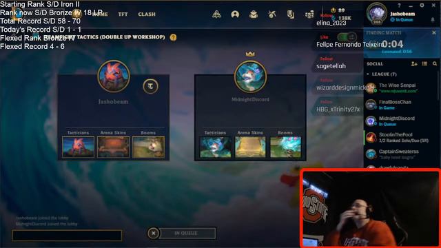 streaming late due to migraine, TFT with my son смотреть онлайн