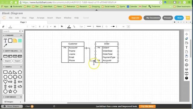 Entity-Relationship Diagrams: Simple Order Processing Example смотреть онлайн