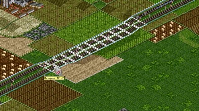 Вод по игре OpenTTD. Строительство магистрали смотреть онлайн