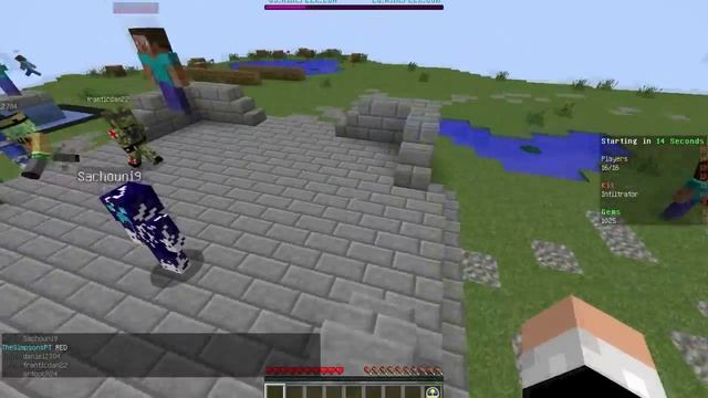 Minecraft Мини-Игры : Захват территории! #1 смотреть онлайн