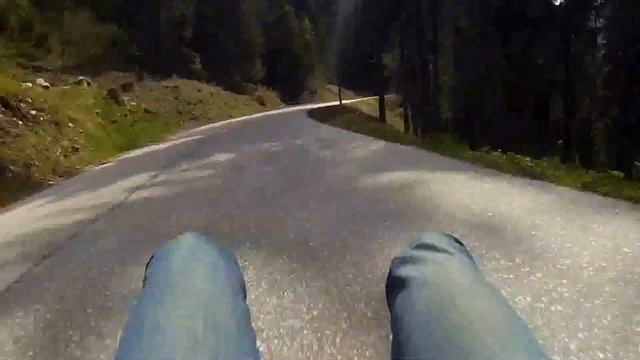 DOWNHILL @ Zillertal Austria on a BOCKERL -GoPro HERO 3+ смотреть онлайн