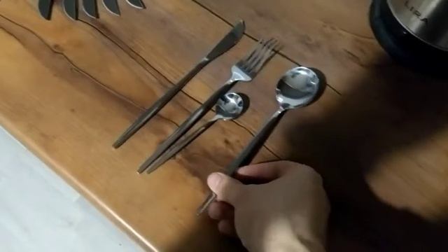 столовый приборы с AliExpress смотреть онлайн