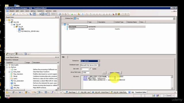 23 The SQL Transform in SAP Data Services | SAP BODS смотреть онлайн