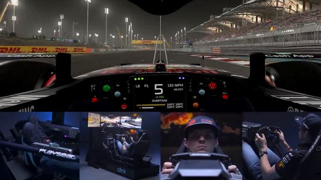 @citrix Virtual Lap | Max Verstappen at the Bahrain Grand Prix смотреть онлайн