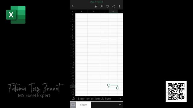 Microsoft Excel | Mobile Version | Fatema Tuz Zannat смотреть онлайн