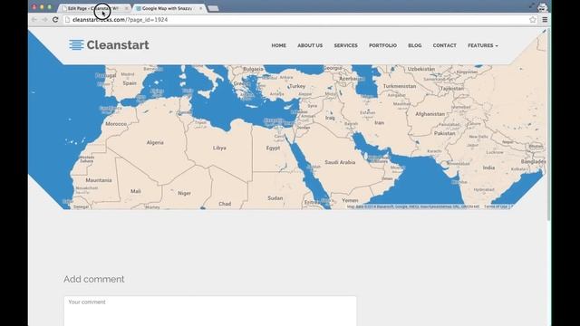 Cleanstart Wordpress Theme | Custom Google Maps with Snazzy смотреть онлайн
