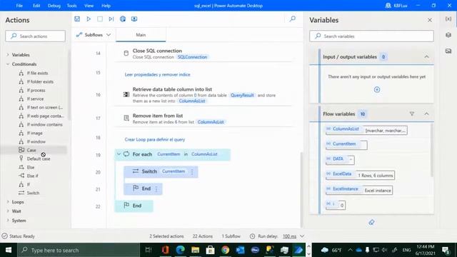 ? Power Automate Desktop #14: SQL y Excel, crear registro database смотреть онлайн