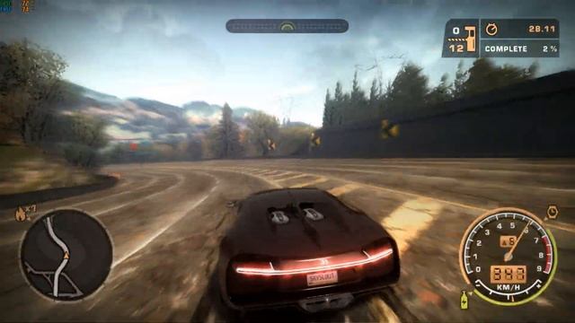 NFS Most Wanted-Hitting Above 500 kmph With Bugatti Chiron смотреть онлайн